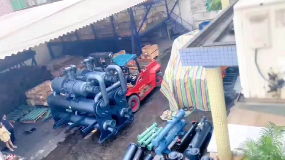 3000KW冷水機(jī)組換熱器